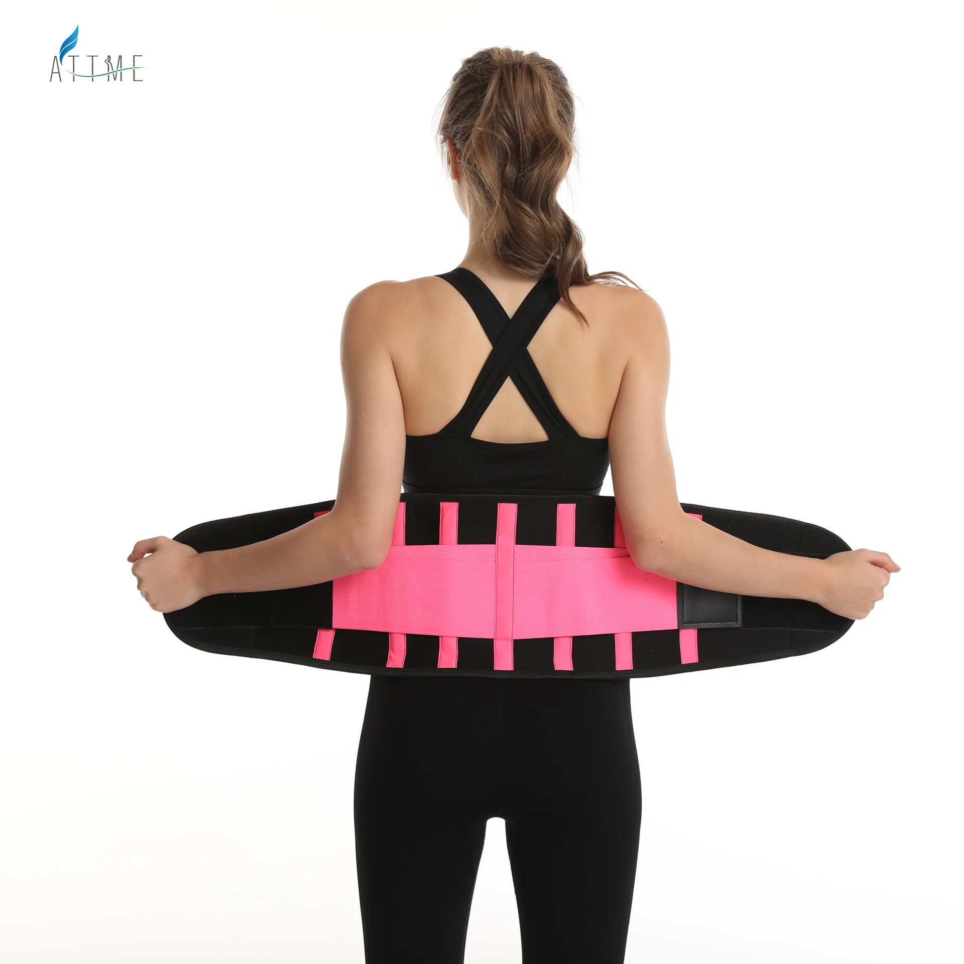 
new products body slimming back support custom waist trimmer belt lumber support for Women and men Weight Loss 