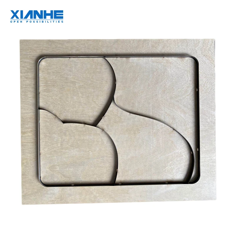 Wood board laser knife Cutting Mould die for EVA Paper Leather