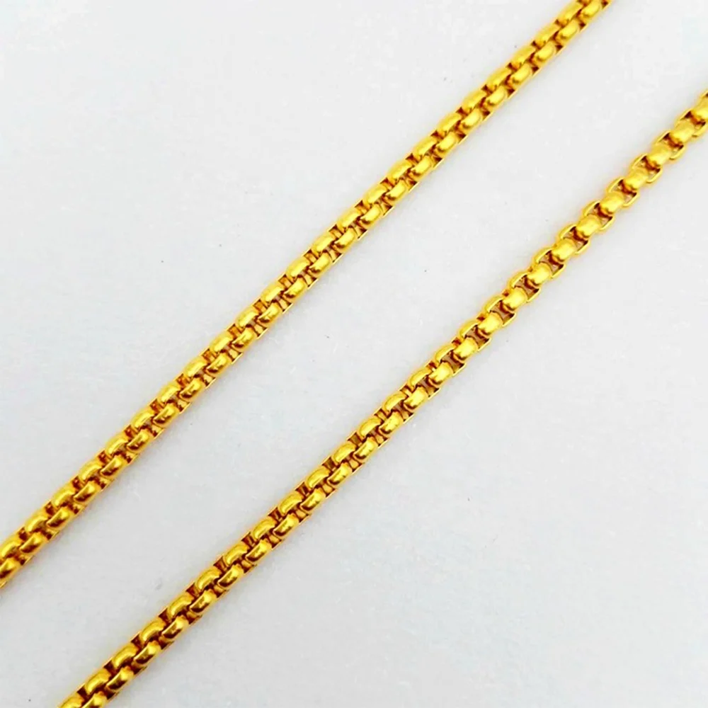 Hot Sale accessories 316L stainless steel rolo chain crude necklace Stainless Steel Chain