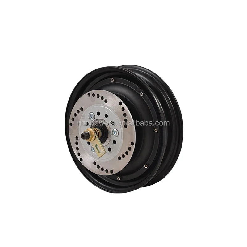 QS Motor 10 inch 4000W 72V E-Scooter In Wheel Hub Motor (50H) V2 Type, Brushless DC Motor