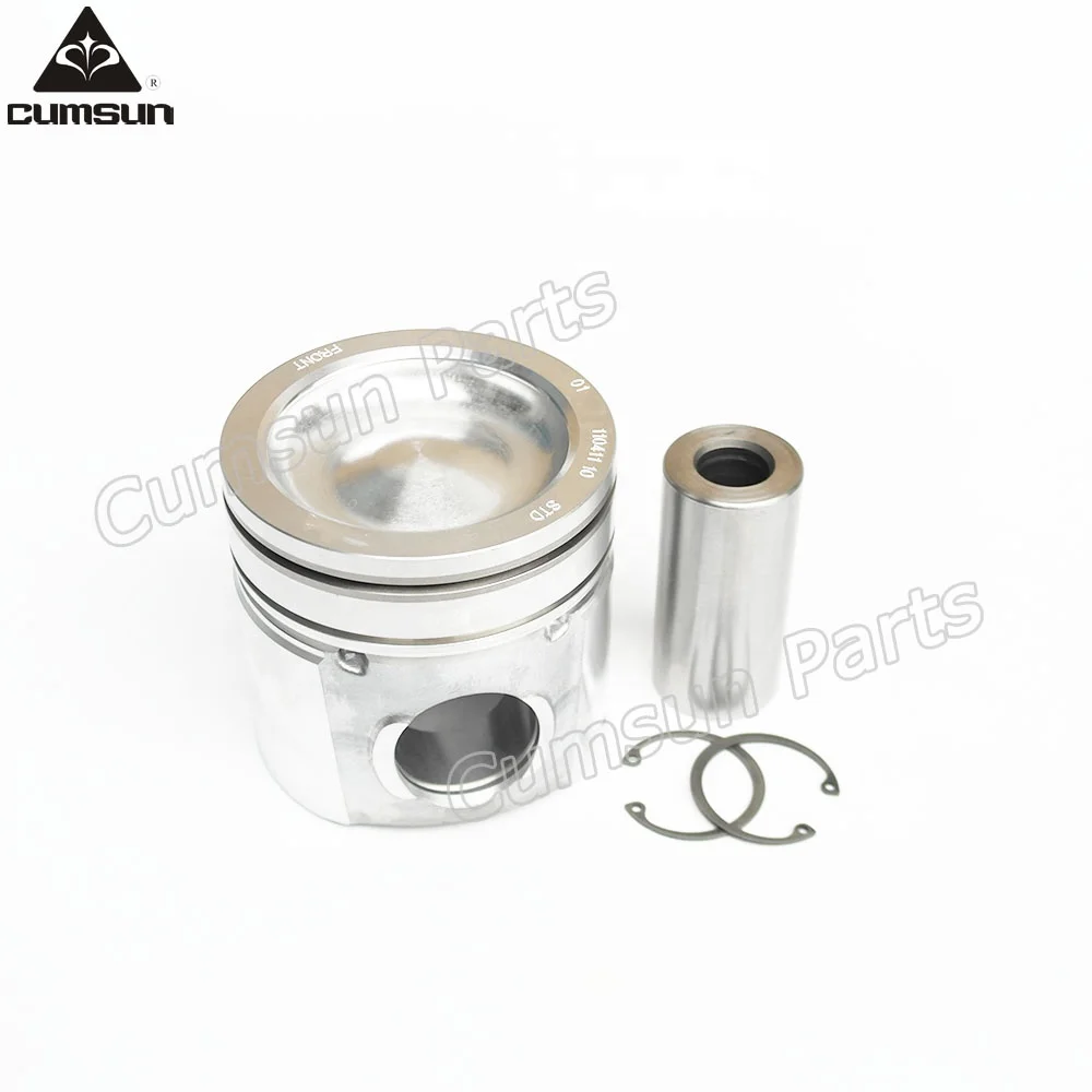 excavator PC200LC-8 PC220LC-8 SAA6D107E diesel engine piston kit 6754-32-2110 for KOMATSU engine parts