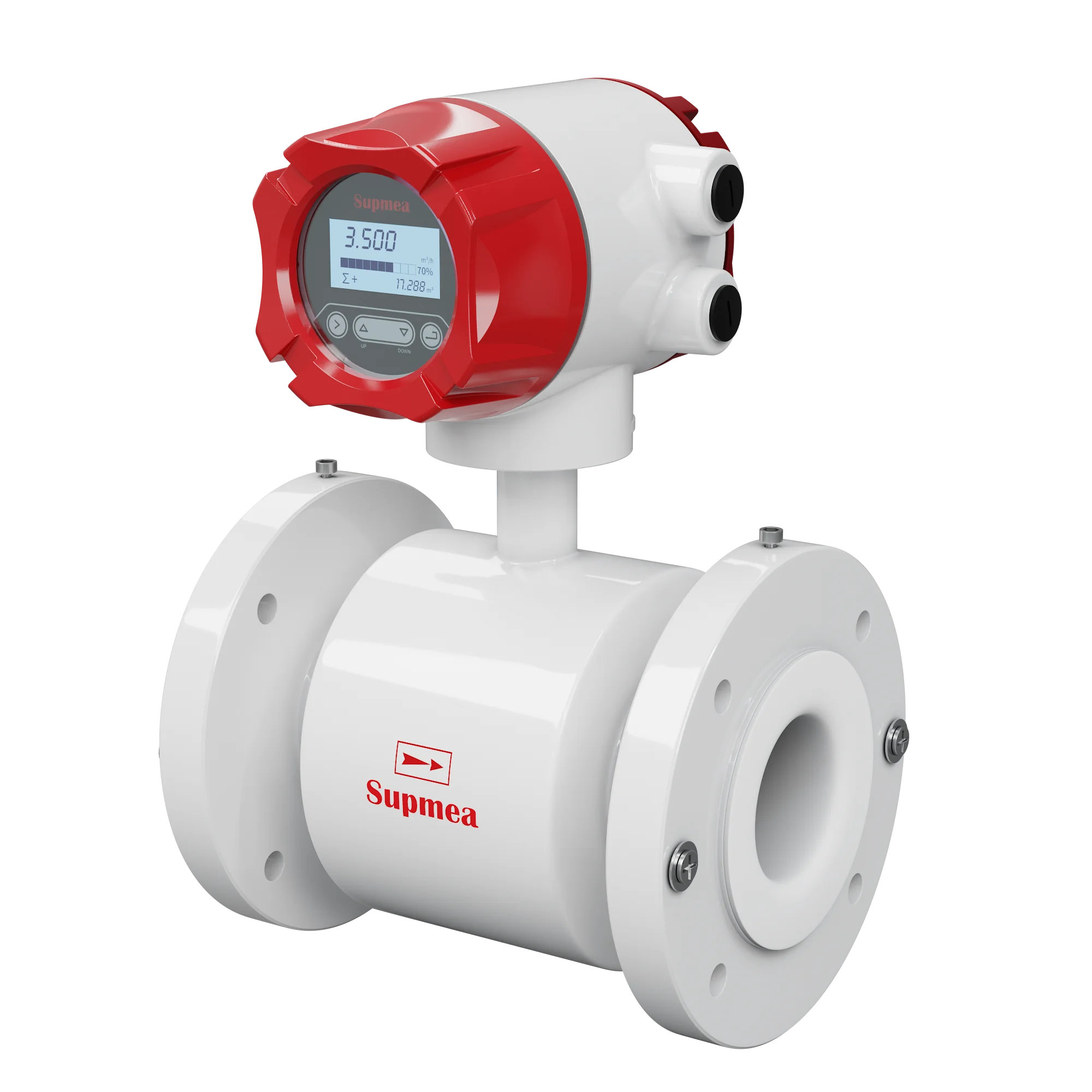 4-20MA output Industrial Wastewater digital electromagnetic Flowmeter