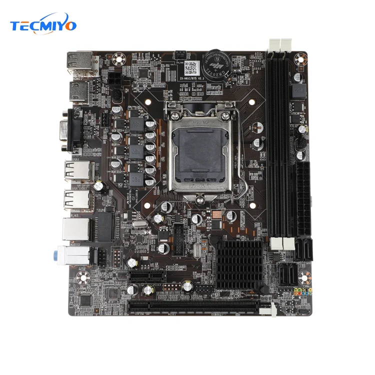  Новая материнская плата H61 встроенная видеокарта LGA 1155 розетки ЦП DDR3