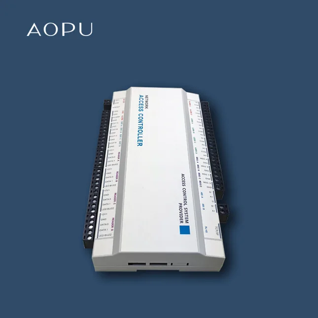 
Electronic remote network IP door lock button gate WG RFID card reader access controller 