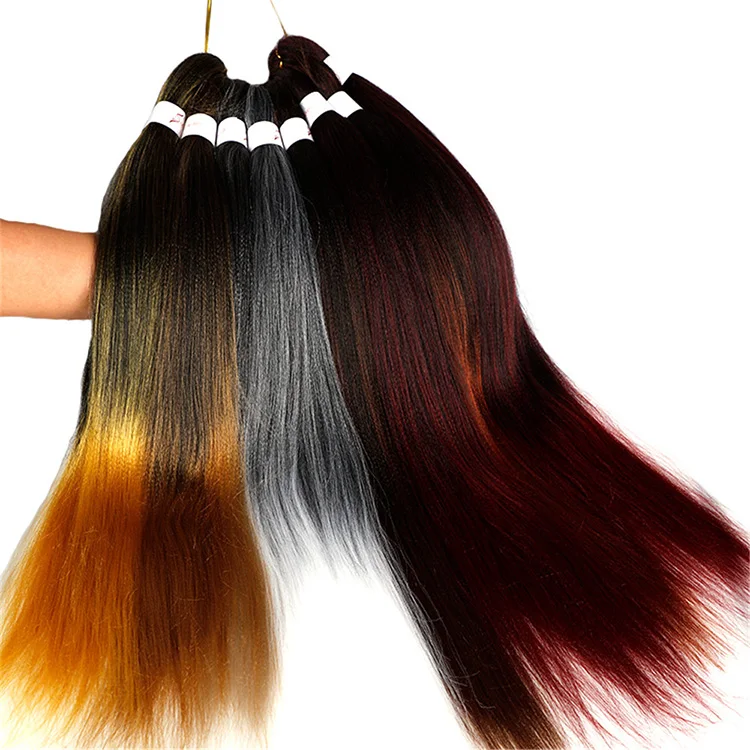 
Косы триколор волосы синтетические волосы женские легкие косы для черных людей 26 дюймов синтетические плетеные волосы 