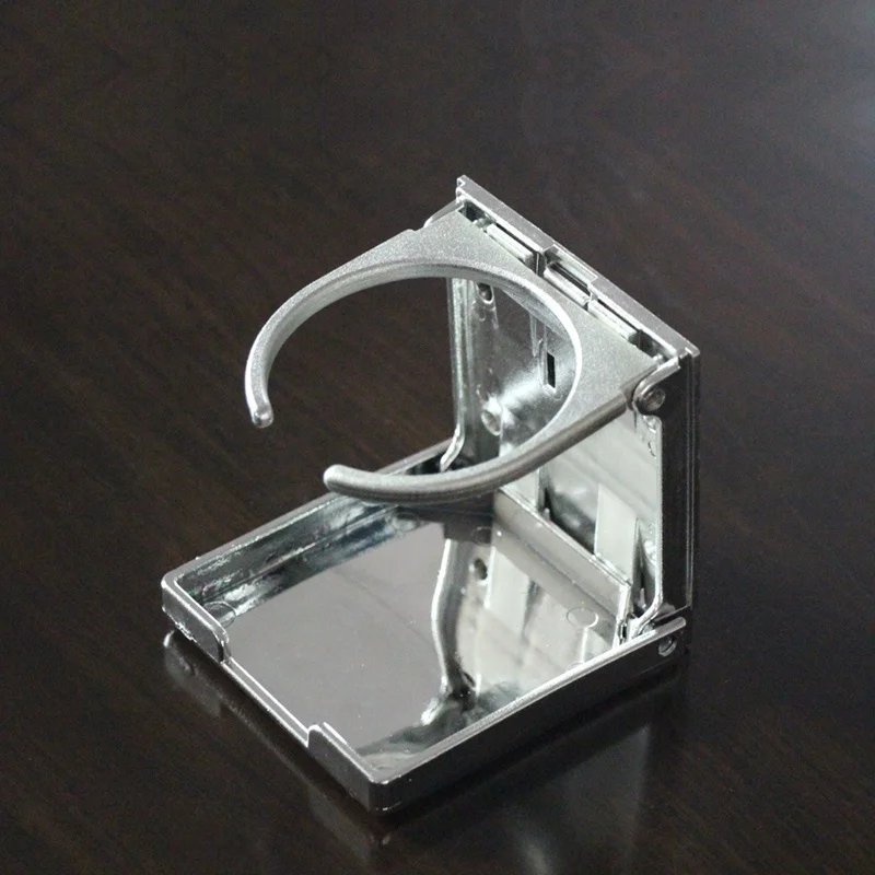 Football cup holder Soccer Table Accessories Parts Foldable Adjustable Plastic Cup Holder floding adjustable Drink Holder sliver