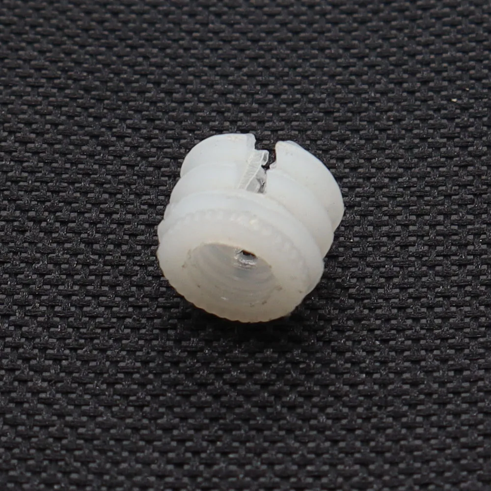 Transparent Plastic Nylon Nuts Furniture Connector Fitting Metric Certificate Fastener for Home Decor