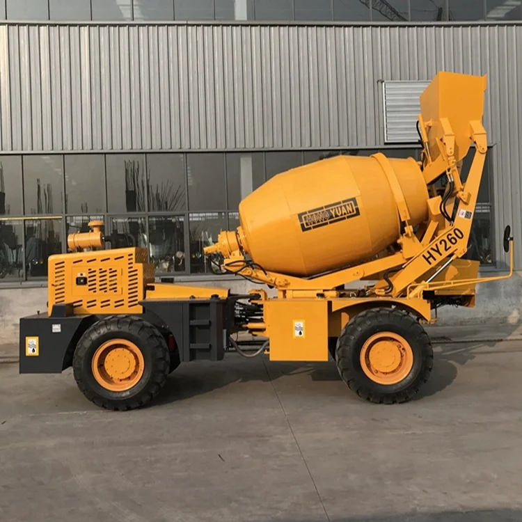 JBC 2.6 m3 diesel self loading concrete mixer in stock