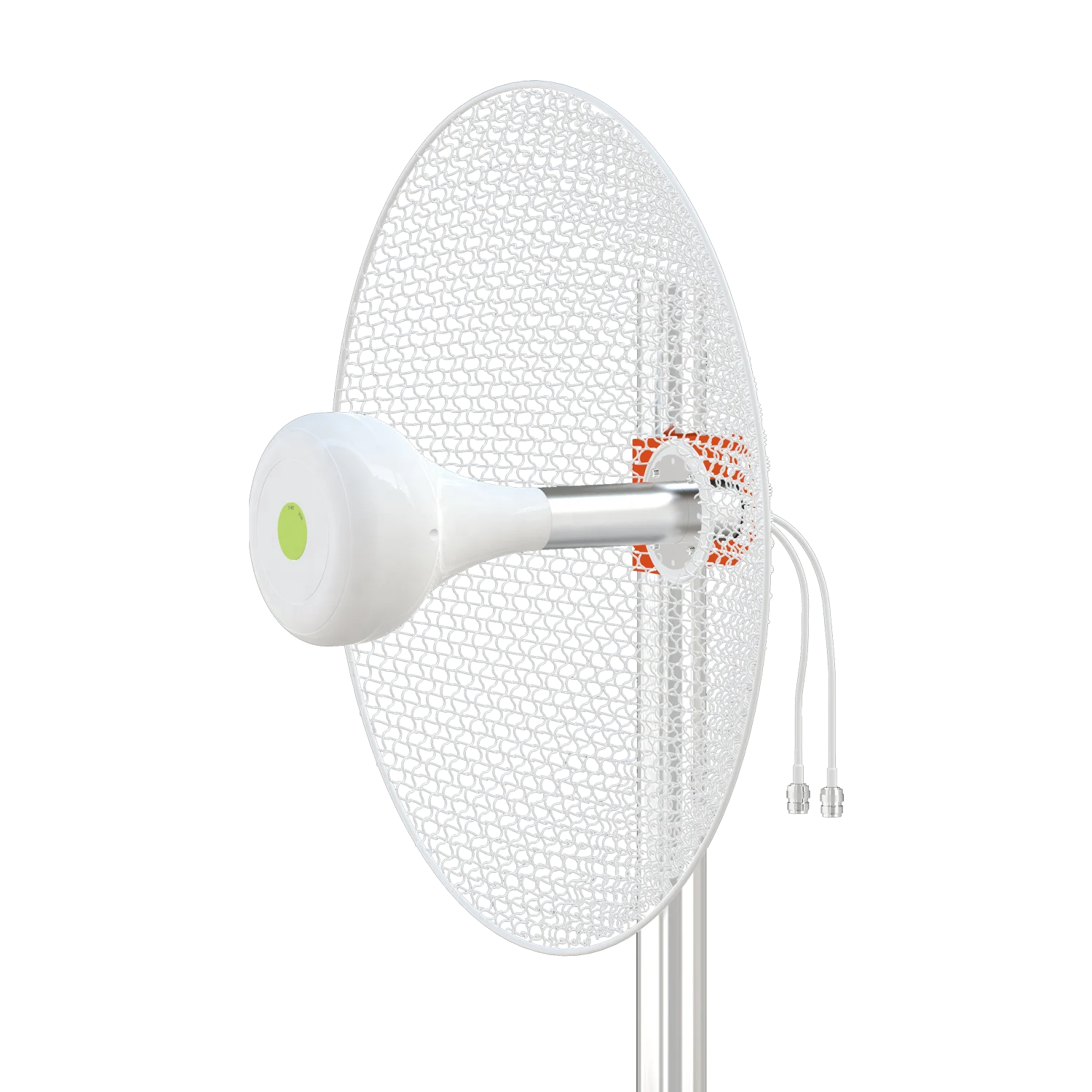 617-3800MHz  4G/5G 20dBi  hyperbolic Antenna  Mesh Parabolic  with 2x20m RG58  for huawei radio  HYBRID MIMO ANTENNA