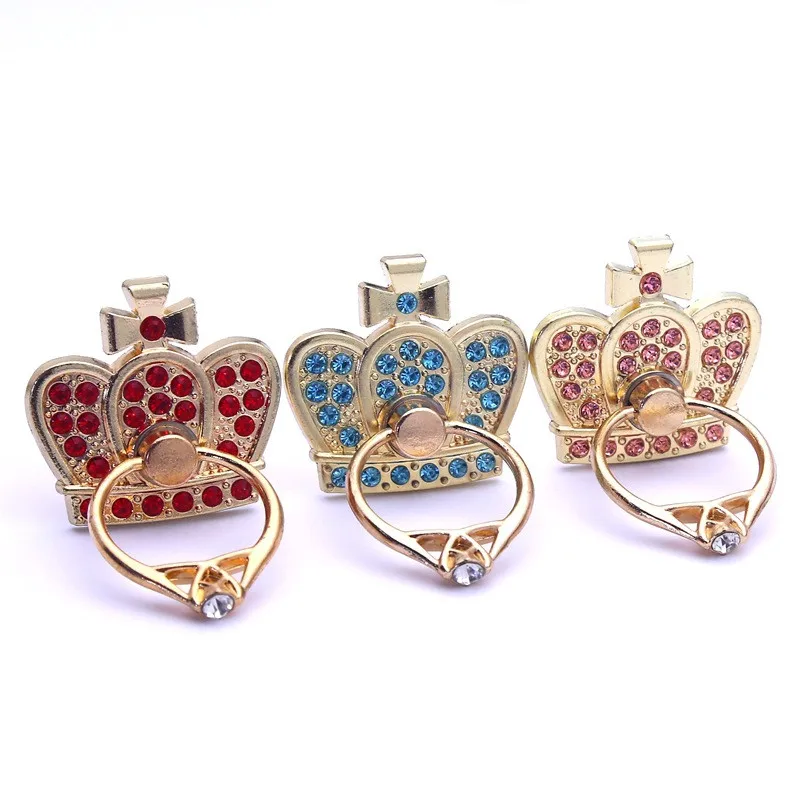 
Customized Gift logo for New Mobile Finger Ring Bracket Support Universal Zinc Alloy Back Paste 360 Rotating Finger Ring Bracket 