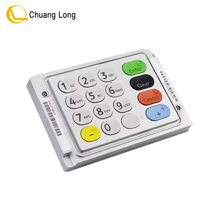4450745408 Original ATM Machine parts NCR 66XX Ceramic EPP Keyboard keypad 445-0745408