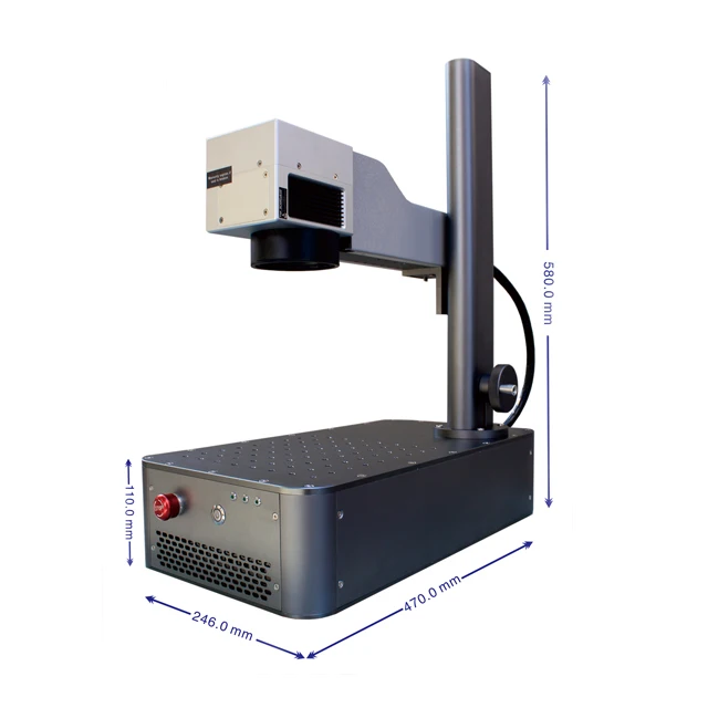 
Metal nameplate engraved jewelry ring laser engraving machine small automatic fiber laser marking machine 