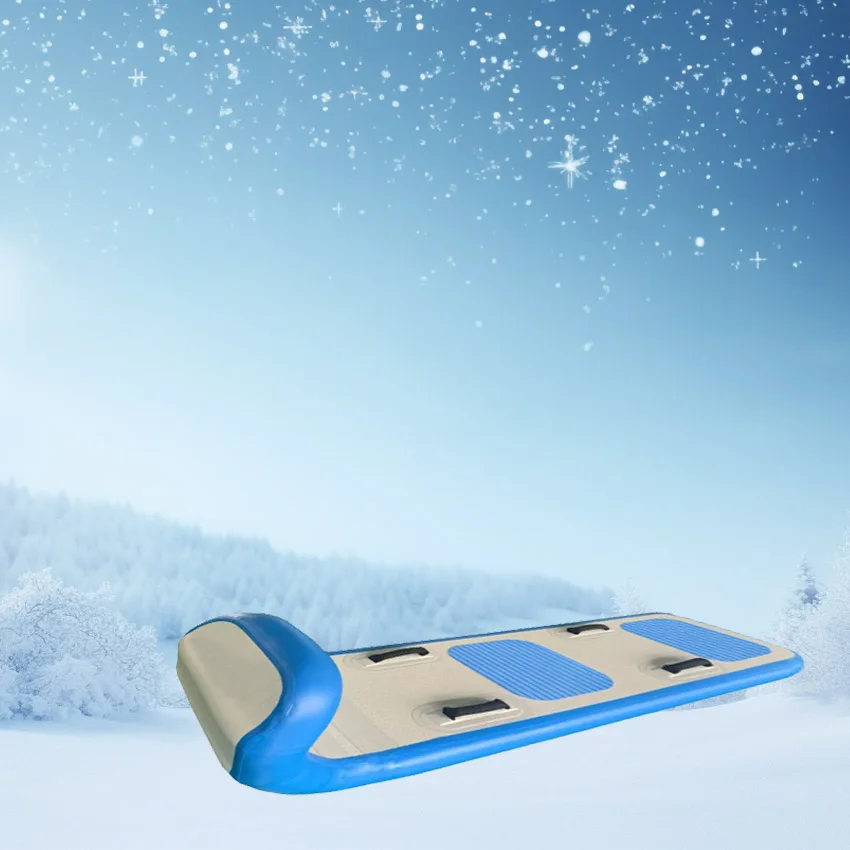 2024 inflatable Water Towable Sled wakeboard winter Snow Sledge Inflatable Toboggan Towable Sled