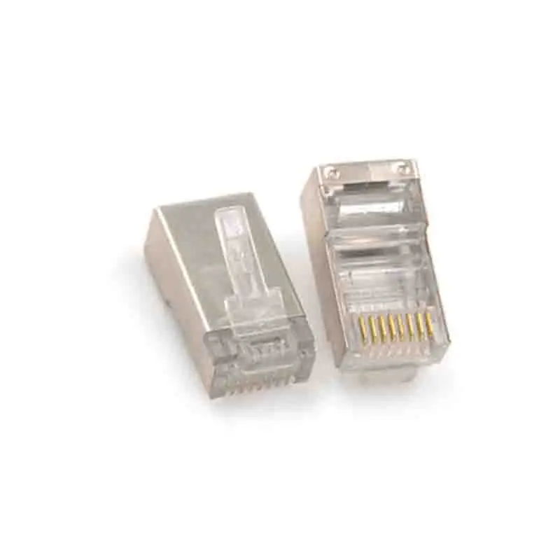 Good Price Easy Assembly Pass Through RJ45 8P8C Cat6 FTP EZ Connector Plug