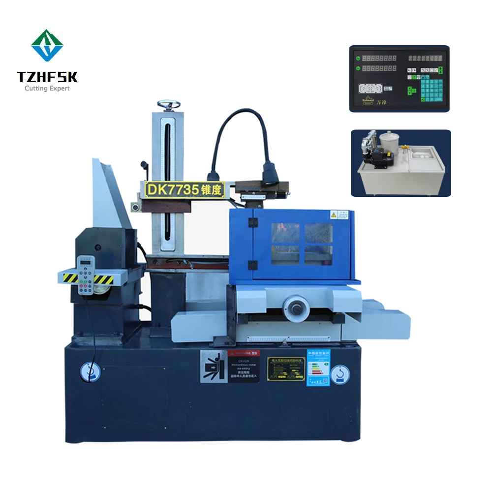 
DK7735 cheap price high speed edm wire cut CNC wire cutting machine 