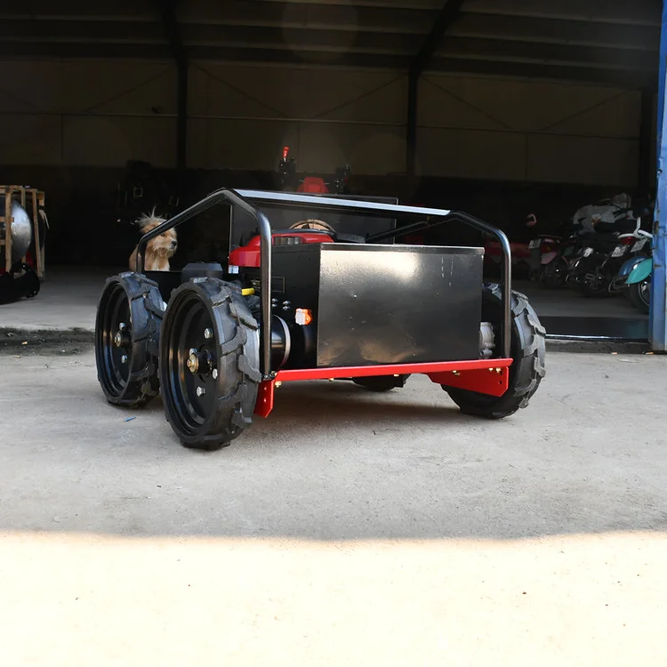 Hot Selling Remote Control Automatic Robot Lawn Mower For Agriculture Industry