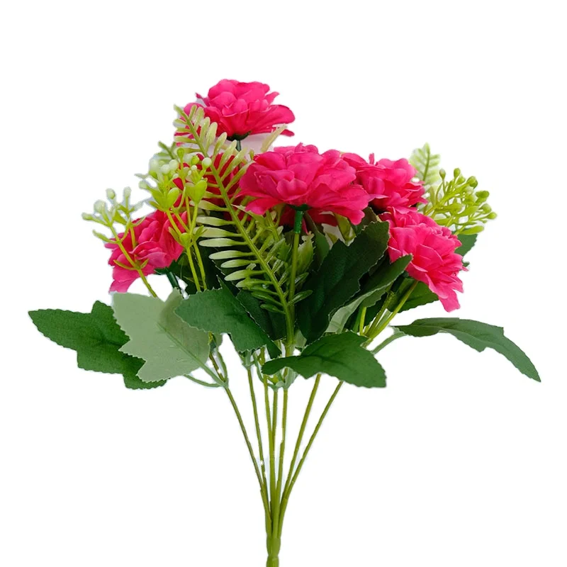 Lusiaflower high quality factory price Hibiscus rose bouquet, home wedding decoration