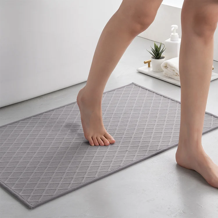 7 Colour Bath Mat  Rubber Bath Mats for Bathroom Non Slip Absorbent Bath Rug for Bathroom Floor