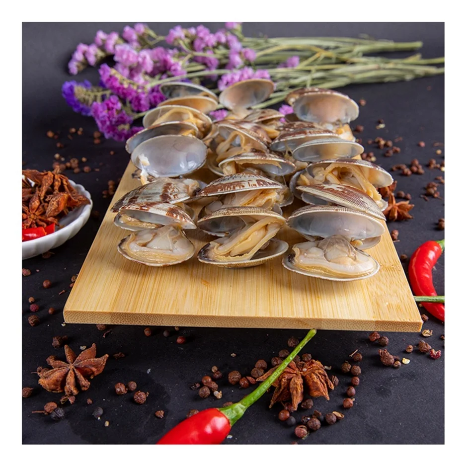 
Frozen Fresh New Boiled Short Necked Clam With Shell 