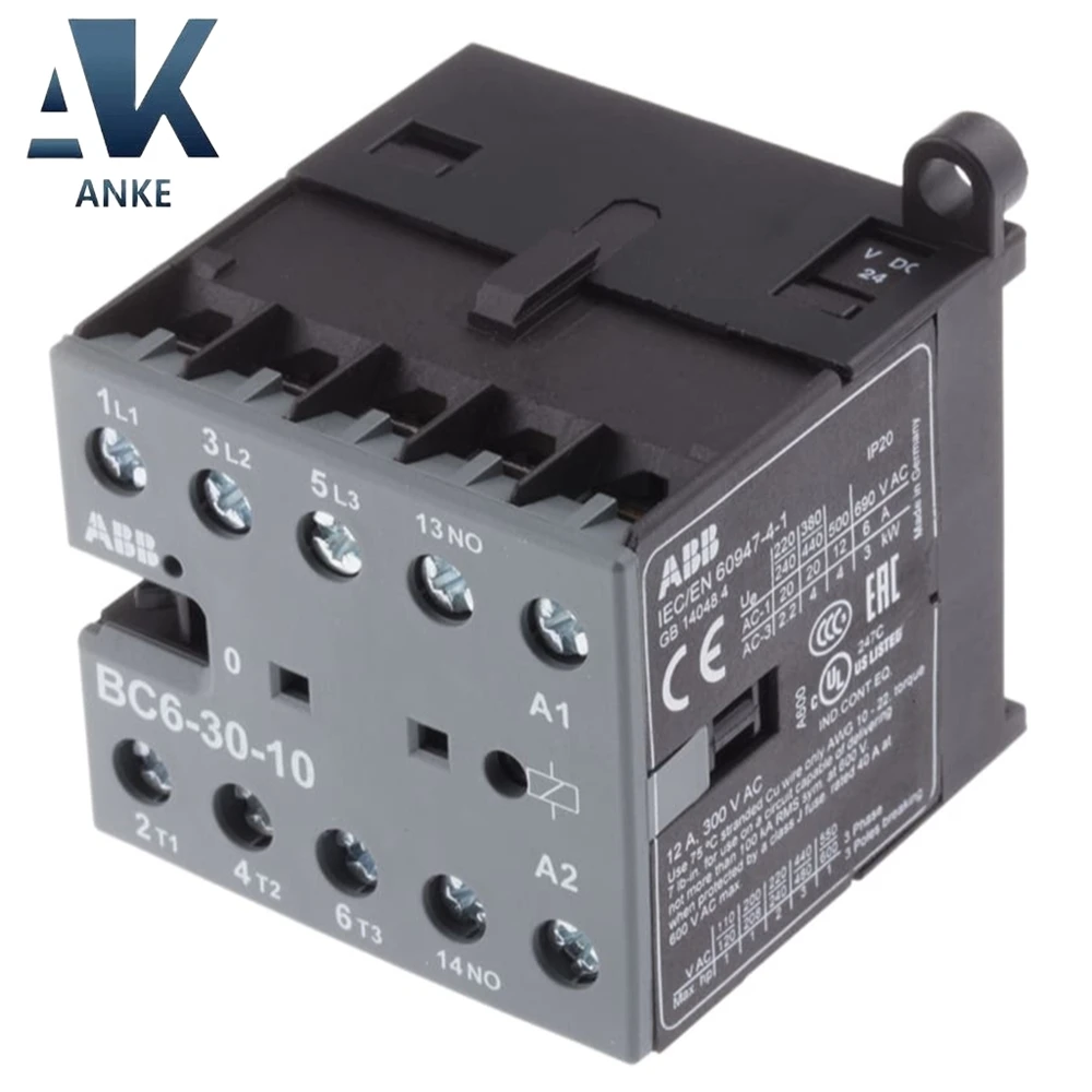 GJL1213001R0101 - BC6-30-10 контактор серии B 3-полюсный контакт 20 A Контактное напряжение 690 V