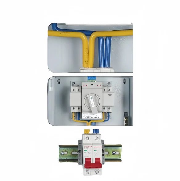 Stainless Steel 304 Rainproof Outdoor Complete Set Distribution box off grid solar system circuit breaker electrical supplies