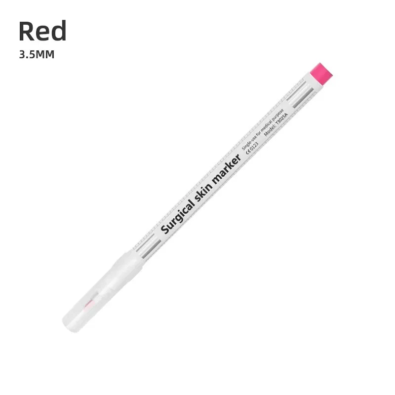 5mm/1mm Double/single Head Skin Marker Pmu Eyebrow Marker Pen Sterile Permanent Skin Marker Pen Surgical SkinMarker