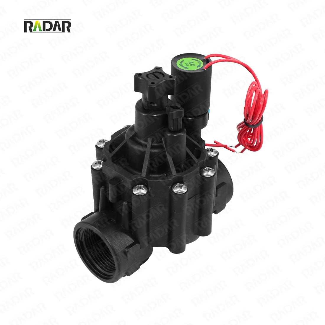 RDH101 Radio solenoid valve  Nylon body for lawn garden irrigation watering system female thread apply garden irrigation