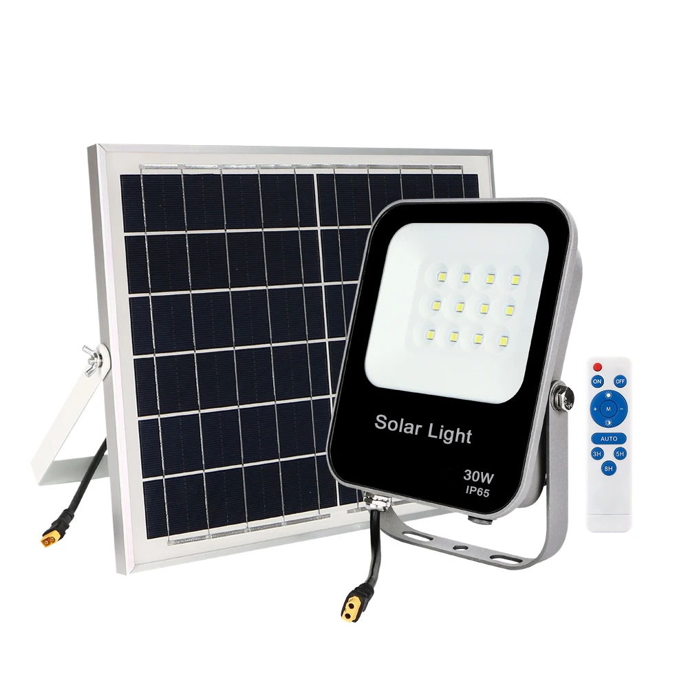 KCD High Lumen Energy Saving Wall Solar Led Outdoor Light Waterproof Led Solar Flood Light