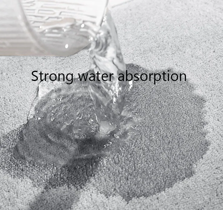 DAJIANG bathroom memory foam bath mats quick dry bath mat rug sets mat absorbent antis slip toilet carpet