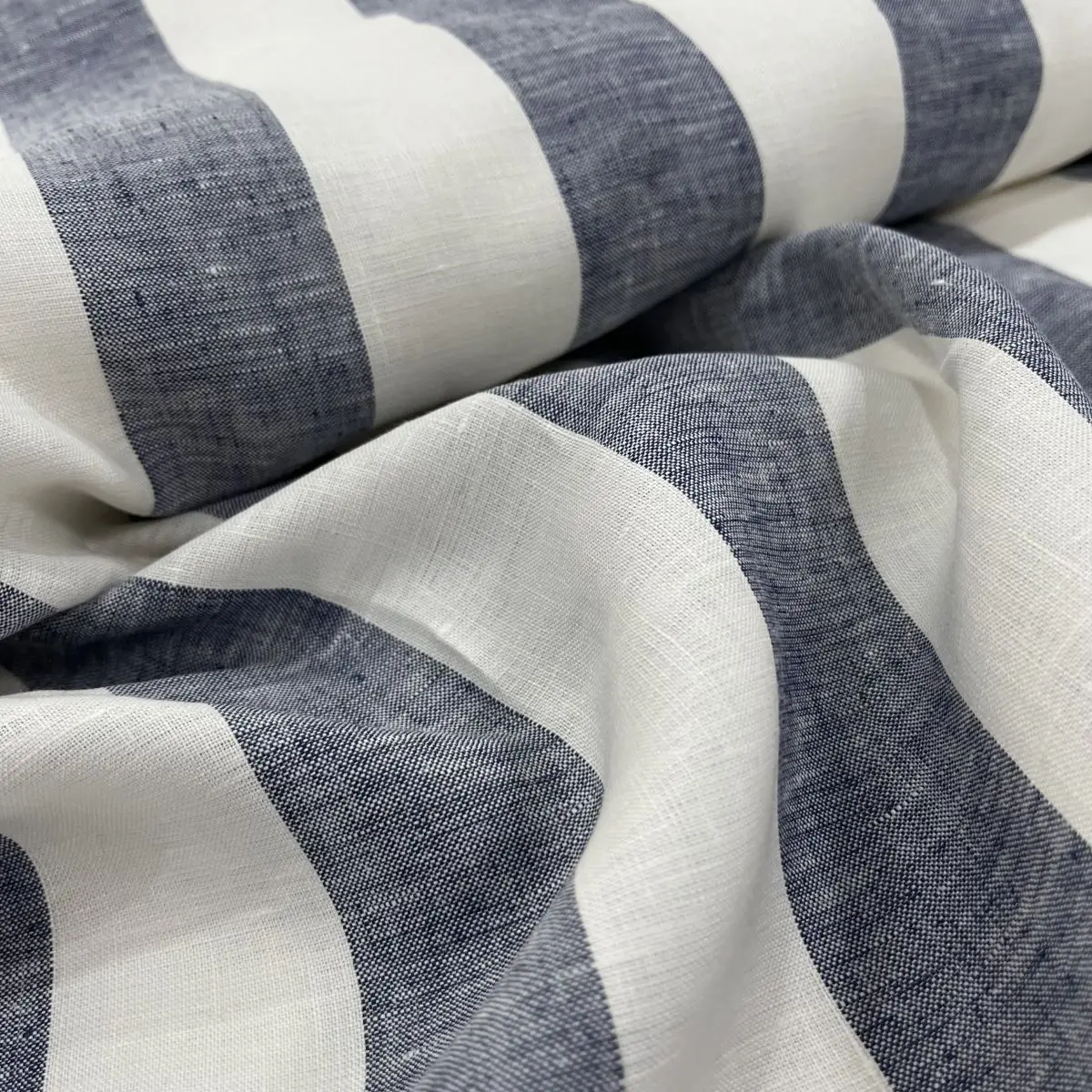 linen fabric sofa Factory High Quality Linen Stripe  Customized Width Linen sofa cover fabric for sofa bed fabric
