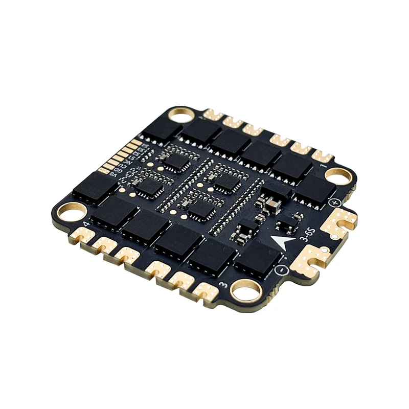 China Custom DIY 4-in-1 ESC 60A 8-bit galvanometer 3-6S 30 hole pitch FPV drone Accessories ESC