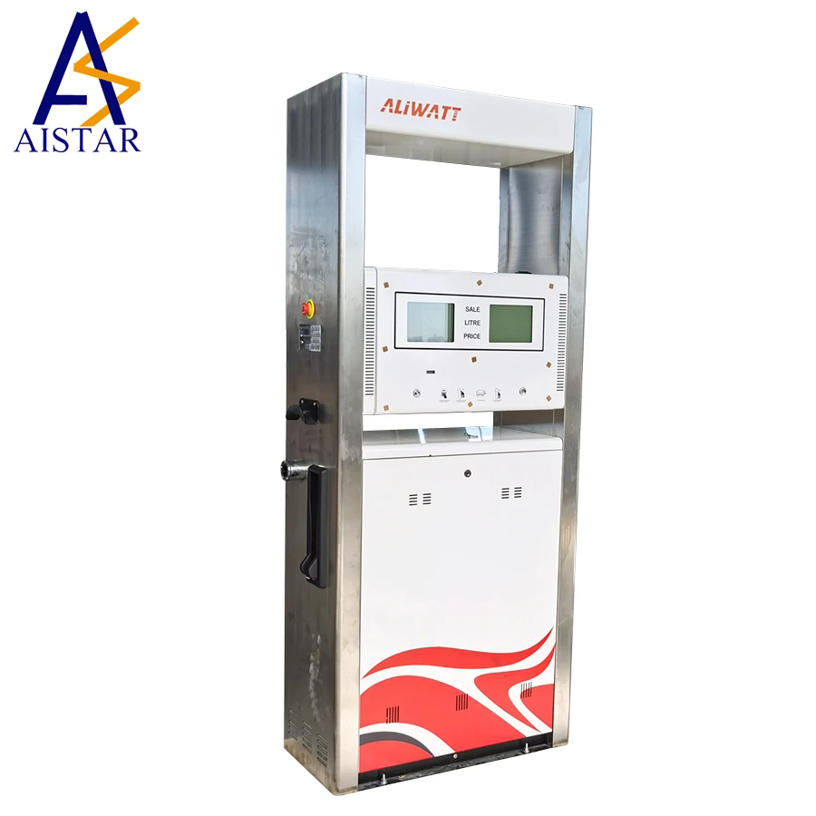 220 В/380 В Aistar 2 форсунки топливный дозатор с шестеренчатым насосом/комбинированный насос для топливной станции