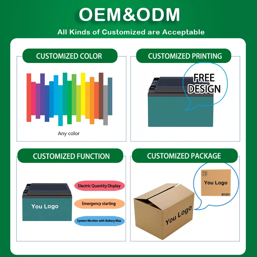 ORIFE custom long life high quality full gel 6 dzm 20 12v 20ah batteries for vehicles