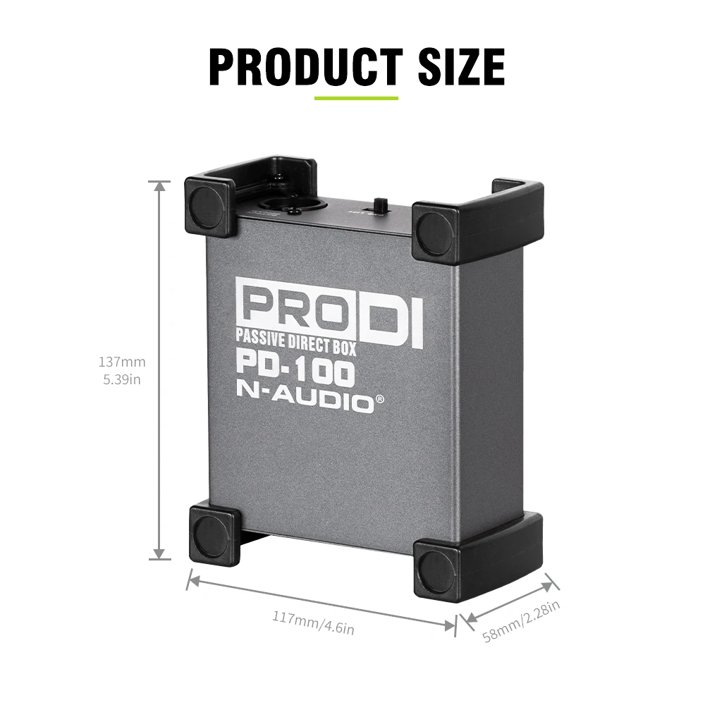 N-AUDIO Новый Пассивный DI BOX с дешевой ценой
