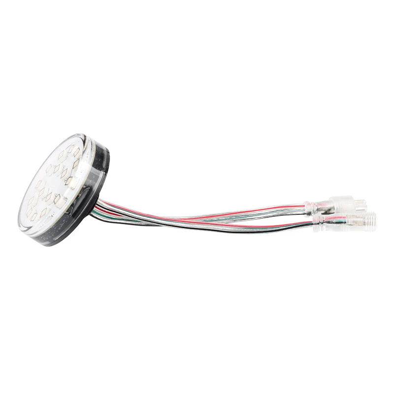 16leds rgb automic control  pixel led ws2811 24v light rohs 60mm pixel auto led light