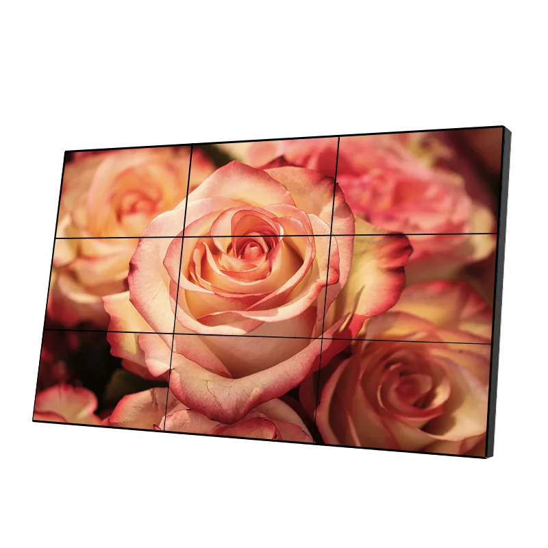 Muro de video LCD Лидер продаж, сексуальный full hd закрытый ультра узкий ободок, 2x2 видео, полноцветный oled ЖК-дисплей, рекламная видеостена