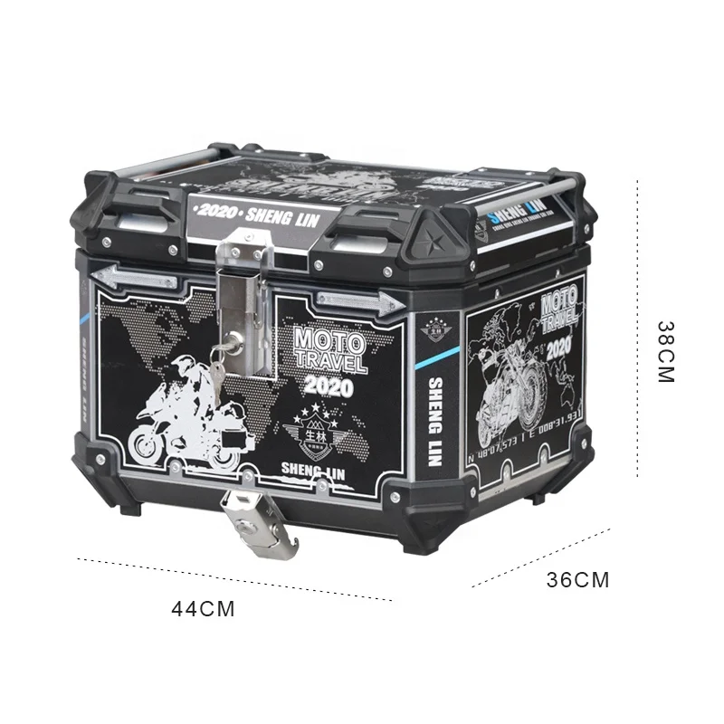 SHENGLIN 45L Прямая продажа с завода мотоциклетный задний шлем