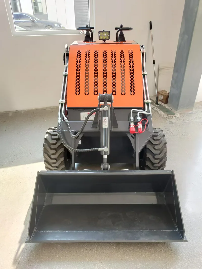 Export mini slip loader manufacturers indoor construction small forklift multi-function loader
