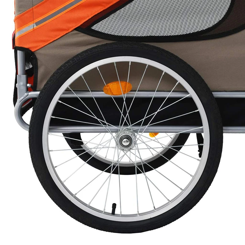 
2020 NEW Pet Bike Trailer Dog Cat Bicycle Pram Stroller Jogger Foldable(PT004) 