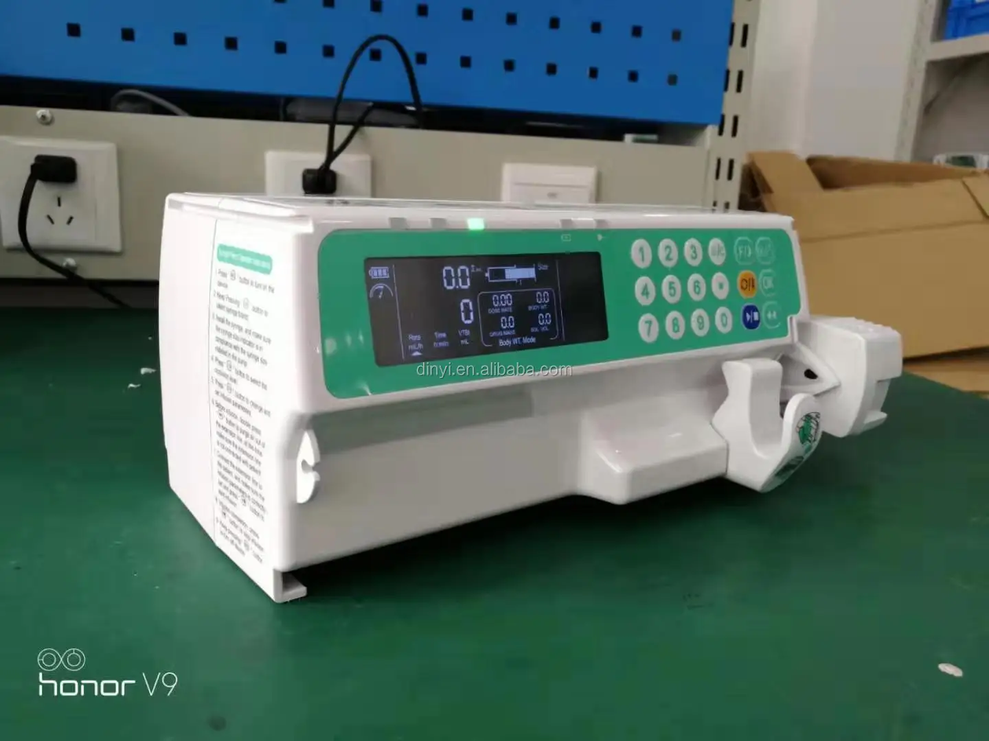 
Factory Cheap Hospital Programmable Syringe Pump For Sale CE Certificated 