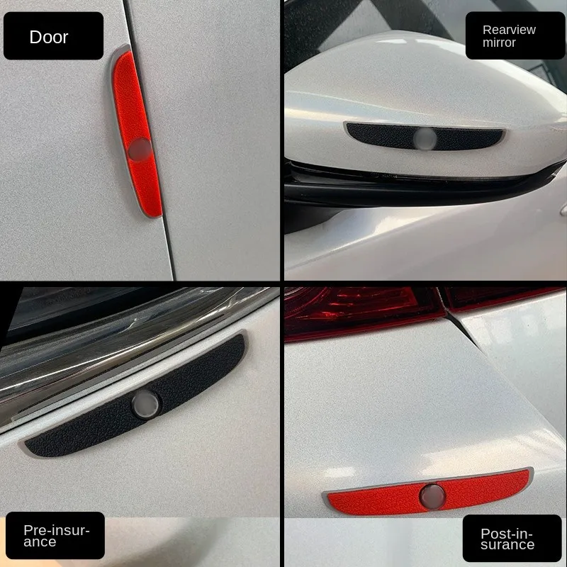 Car Bumper Protective Strip Pvc Car Front Rear Bumper Protection Anti Collision Guard protector Strip