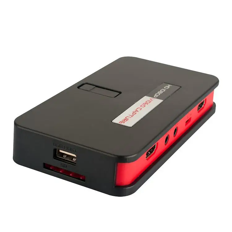 ezcap  Portable Video Recorder  Capture HDMI CVBS Component Ypbpr Video into USB Flash Drive or SD Card directly