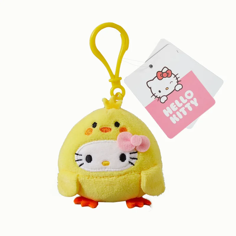 Cute Kitty Mini Plush toys Hello KT Cat Bag Key Pendant Doll Cute Keychain Plush