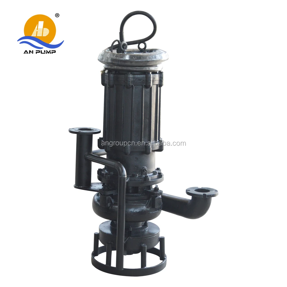 Submersible Slurry Solid Particle Pass Through Sewage Mud Deep Vertical Water Pump