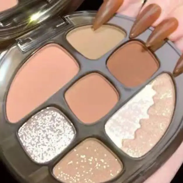 High Pigment Eye Makeup Highlighter Cream Eyeshadow Multichrome Duochrome Eyeshadow Single Glitter Gel Eyeshadow