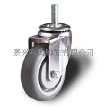 4inch thermoplastic rubber swivel caster wheel 120Kg capacity