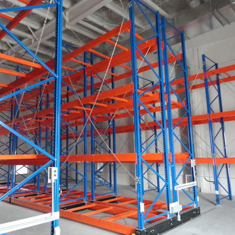 NOVA Warehouse Automatic Cargo Storage Equipment Shelves Racks,  Steel Heavy Duty Mobile Racking/