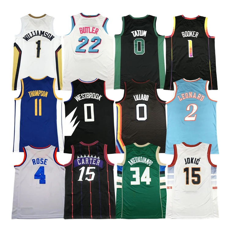 2024 оптовая продажа Ja Morant 12 Bryant 24 23 6 Lamelo Ball 1 Steph карри 30 Kevin Durant 35 стежков баскетбольные майки для мужчин
