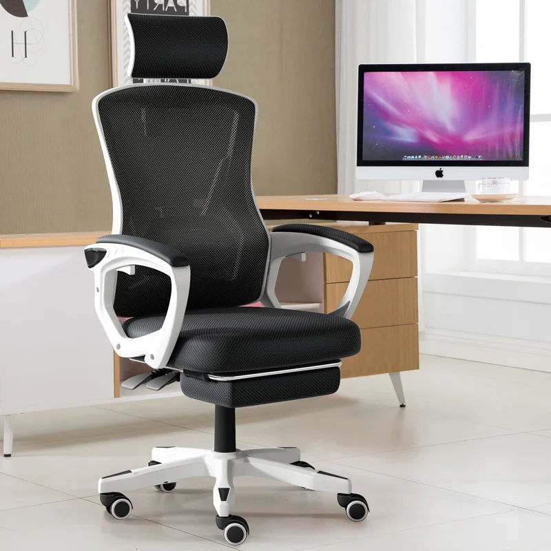 New Design Height Adjustable Comfortable Flex Fabric Backrest Office Chair with Armrest
