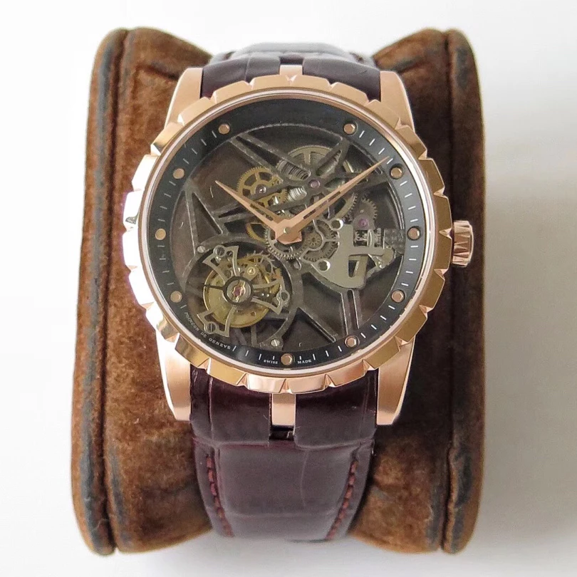 Tourbillon Watch Master Seagull Movement ST8000 Genuine Luxury Dress WristWatches Vintage Mechanical Men Watches OEM AAA watches